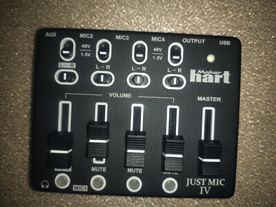Maker hart Just Mic IV Auxmixer (Neu, nur 1x getestet) 