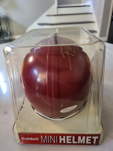 Ricky Ervins Autographed/Signed Mini Helmet JSA COA USC Trojans C - Picture 6 of 9