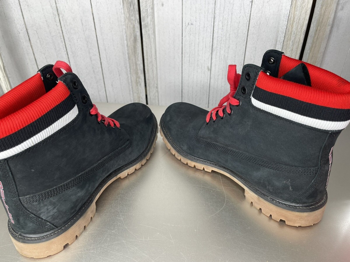 Timberland Chicago Bulls Suede Leather Premium Waterproof Men\'s Boots Size 12 Timberland Kid main image 3