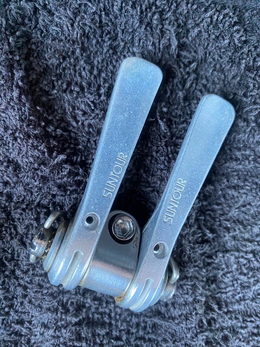 Vintage Suntour top mount Downtube shifters clean smooth