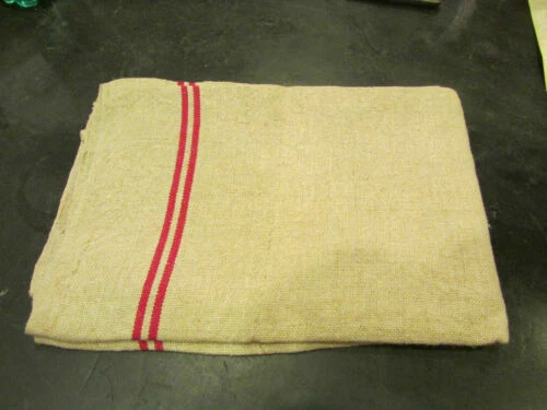 Textiles du XIXe siècle torchons rouges