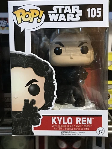 Funko Pop Star Wars Rey Vaulted Figure Shipped In Protector Kylo Ren
