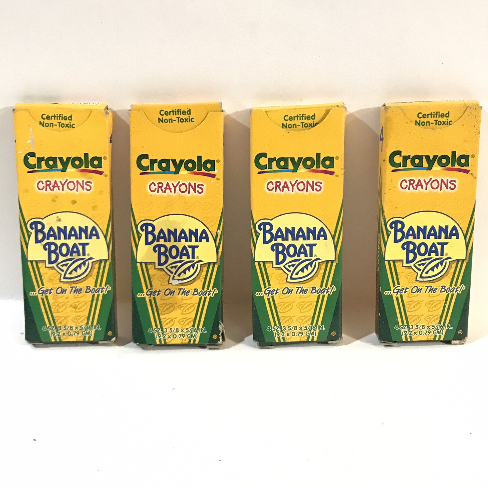 Rare Vintage Crayola Crayons New 4 Count Box Binney Smith 19