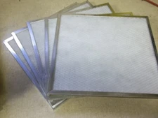 NEW EZ Kleen 10-1000-17 Square Air Filters, Lot of 5  *FREE SHIPPING*