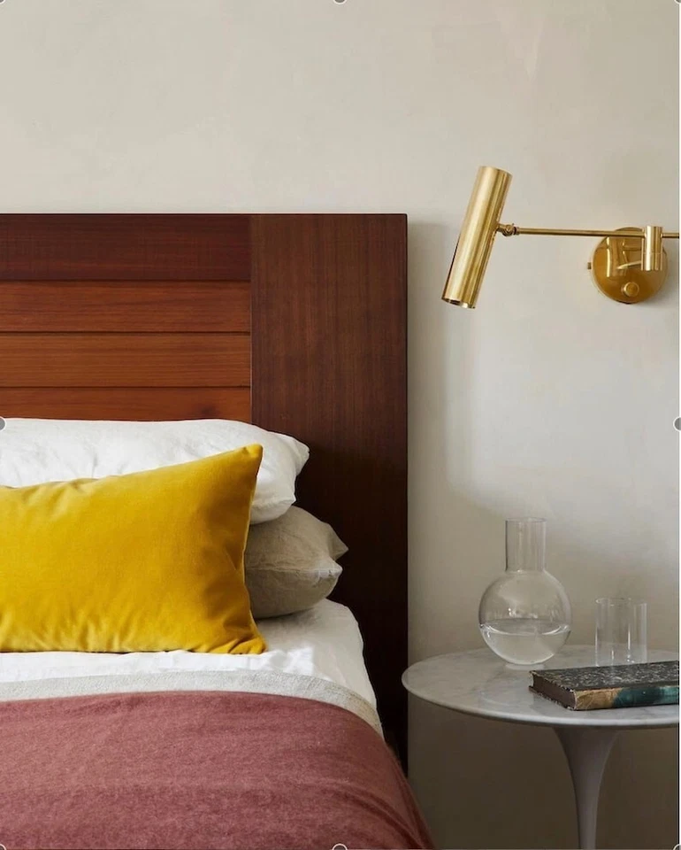 Modern Wall Lamp Swing Arm Light Sconce Cylinder Reading Sconce Contemporary Spo - Image 2 of 4