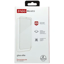 ZAGG Screen Protector for Samsung Galaxy S23 Glass Elite Anti-Scratch Non-Smudge