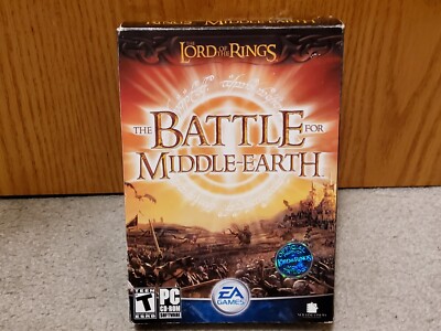 Lord of the Rings: The Battle for Middle-Earth (PC-CD Windows, 2004) CIB