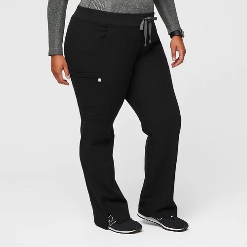 FIGS Set of 2 - Kade Scrub Pants Women's Black Sz 2XL (40x30.5) 4 Pocket T21004
