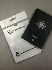 RFID BLOCKING SLEEVE CardShield™ 2 x  PASSPORT IDENTITY THEFT PROTECTION 