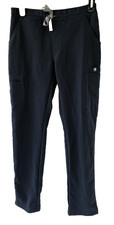 FIGS Yola Slim Technical Collection Scrub Pants Women's XS Regular TW2000R Gray