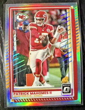 2025 Panini Donruss Optic - Patrick Mahomes #40 Silver Holo - Chiefs🔥🔥