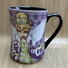 Official Disney Parks Tinkerbell Mornings Aren’t Magical Coffee Mug Purple 