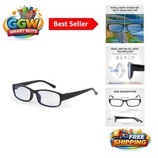 One Power Auto Focus Reading Glasses for Men  Women - Stylish  Lightweight