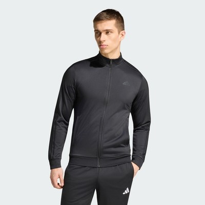 adidas men Essentials Warm-Up 3-Stripes Track Jacket