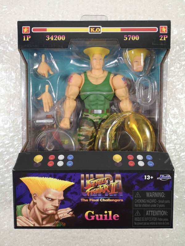 Figurine Guile Ultra Street Fighter II Final Challengers Euro