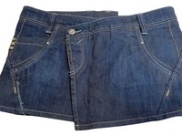 Rock Blau GrößE 26 Damen Gas Minirock Jeans UVP:98€ 1.1639