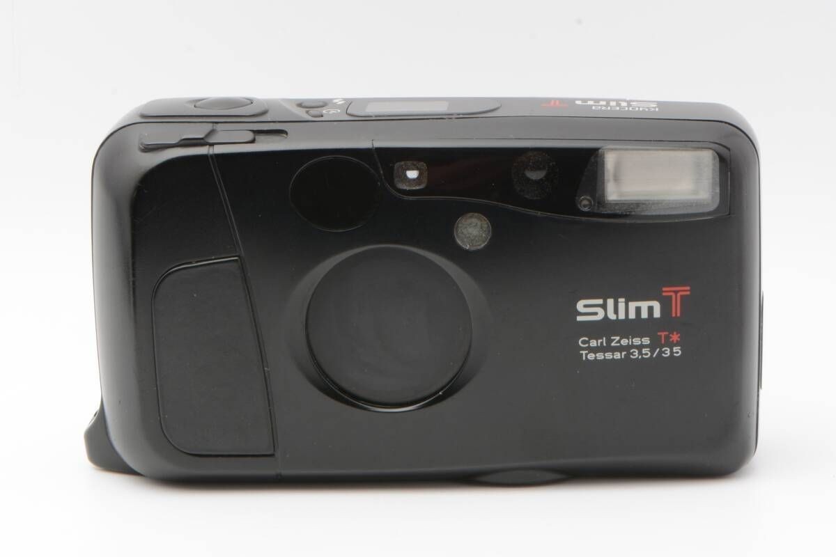 Yashica T4 Carl Zeiss Tessar 35mm Film Camera Kyocera Slim T Black
