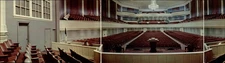 FOLDOUT RARE Memphis Tennessee Bellevue Baptist Church Sanctuary postcard