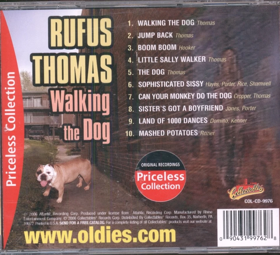 Rufus Thomas Walking the Dog CD USA Collectables 2006 'Priceless Collectables' - Bild 2 von 3
