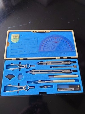 Takeda Drafting Set 13 Pieces Draftsman Instrument Architect Engineer K