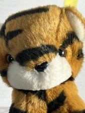 Bengal Tiger Cub Plush Stuffed Animal Collectible Vintage Toy Gift 6" Retro