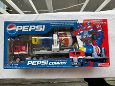 Transformers Takara Pepsi Twist Convoy Optimus Prime New MISB Inbox