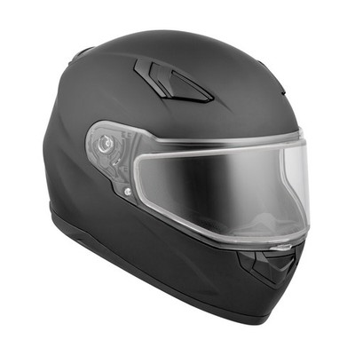 CKX Matte Black RR619 Snow Helmet w/Dual Lens Shield ( Adult XL ) 511915