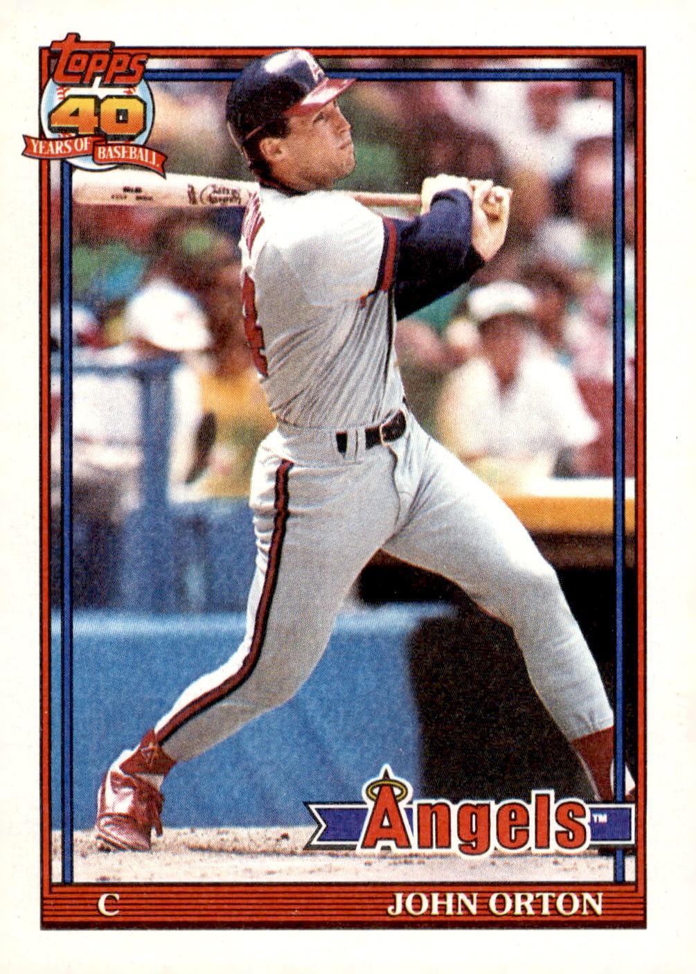 1991 Topps #176 John Orton