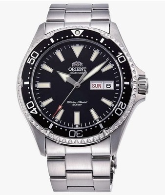 Orient RA-AA0001B Men's Black Dial Stainless Steel Automatic Analog Watch