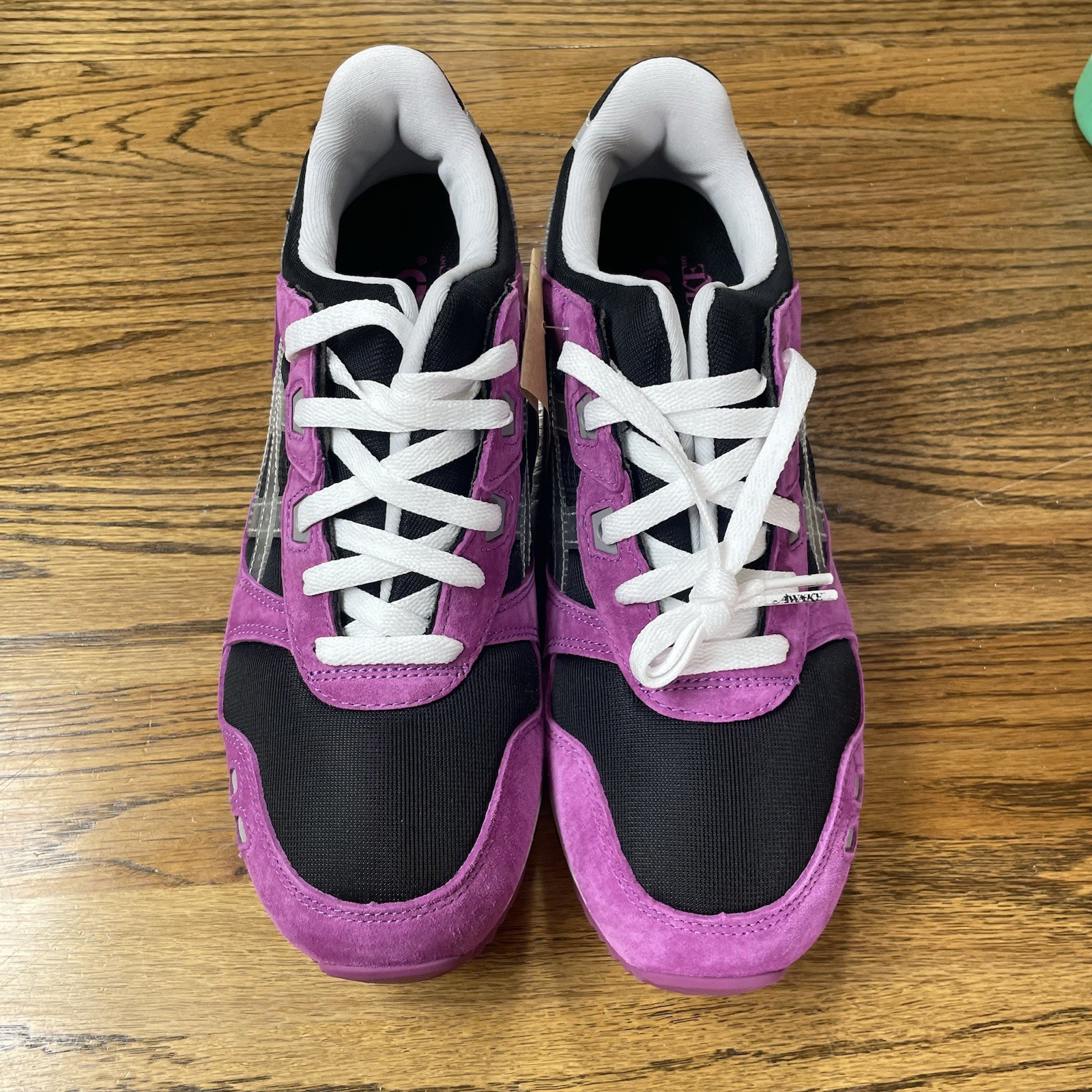 Asics Gel-Lyte III OG X Awake NY Mens Black Purple Sneakers Shoes Size 10 NEW thumbnail 4