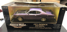 American Muscle 1971 Dodge Demon Purple Diecast Car - 118 - 1 Of 5000