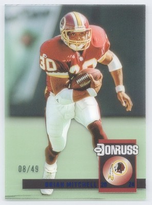 2024 Panini Clearly Donruss - Clearly Retro 1994 #19 Brian Mitchell /49