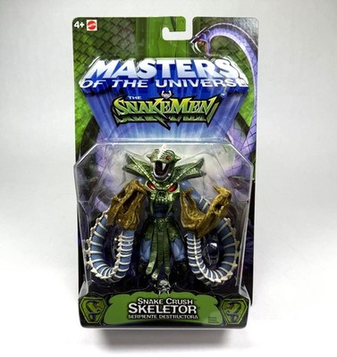 Snake Crush Skeletor MOTU Masters Of The Universe 200X Figure New 2003