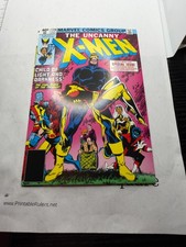 UNUSED POSTCARD: X-Men Marvel comics covers Wolverine Cyclops Beast Storm