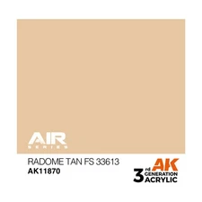 AK Paint Radome Tan FS 33613 New