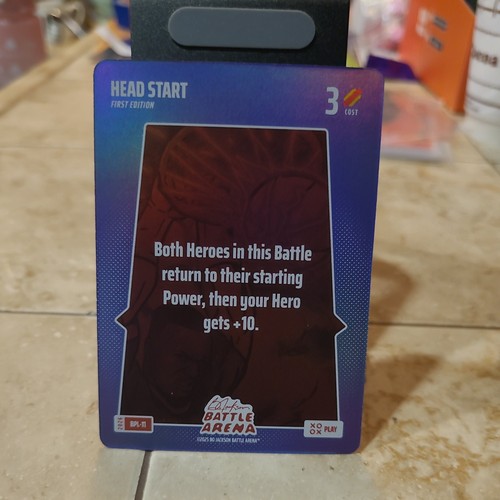 Bo Jackson Battle Arena Head Start First Edition Card BPL-11