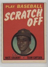 1970 Topps Scratch Off Scratched Nate Colbert 0b3