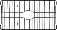 Sink Protectors for Kitchen Sink, Protective Metal Grid, 18.1X12.3X1 Inches, Bla