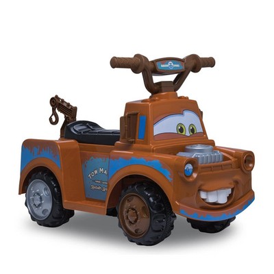 Kid Trax Toddler Disney Cars 3 Tow-Mater Electric Quad Ride-On, Kids 1.5-3 Ye...
