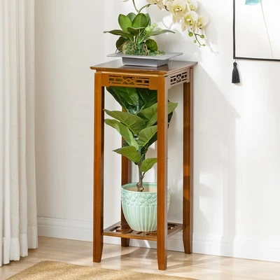 Vintage Narrow Tall Slim Console Table Plant Table Telephone/Lamp/Bedside Stand