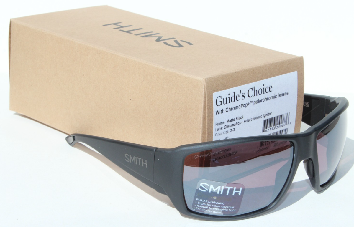 smith SMITH OPTICS Guide's Choice Sunglasses Black/Chromapop
