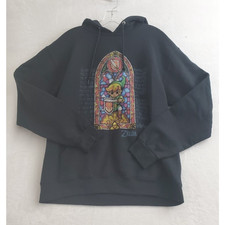 Nintendo Legend of Zelda Hoodie Sweatshirt Adult Medium Black Official Licensed