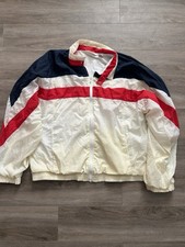  YELLOWING AS IS Vintage Christian Dior Men  s XL Windreaker Jacket 90  s