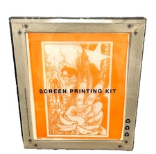 Pushead Beyond The Streets Individualist DIY Screenpronting Kit New Shirt Size L