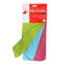 3 Pack Microfiber Towels Cleaning Wholesale Super Soft Plush 15X12 Polish Cloths