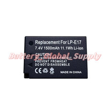 For LP-E17 Canon EOS 200D 760D 750D 800D M3 M5 M6 77D Battery 7.4V 1500mAh 1 PCS