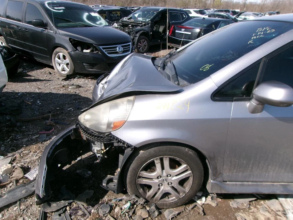 Пассажирская фара алебастровый серебристый металлик подходит для 07–08 FIT 1580123 - Изображение 3 из 4