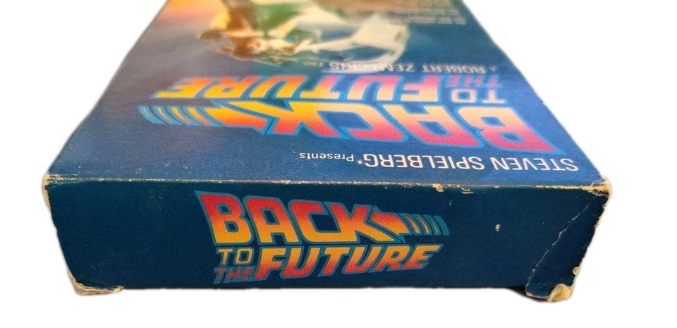 Vintage Back To The Future VHS 1986 Yellow MCA Logo First Release Foto 3 de 4