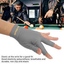 Billiard Pool 3 Fingers Cue Shooters Snooker Cue Sport Glove For