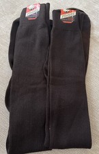 NEW Vintage Nominee Mens Hosiery Trouser Nylon Socks Size 10-13 Lot Of 2 Brown
